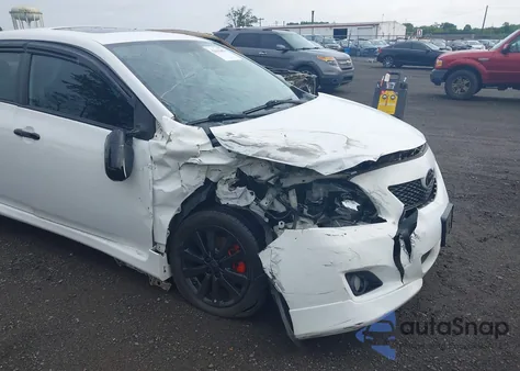 2010 Toyota Corolla S from USA, damaged, VIN 2T1BU4EE0AC457018